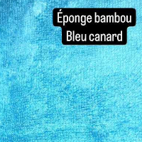 éponge bleu