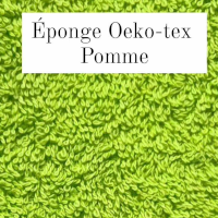 éponge vert pomme
