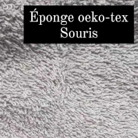 éponge gris souris